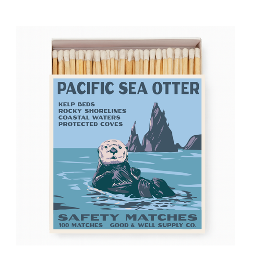 Pacific Sea Otter Cabin Matches