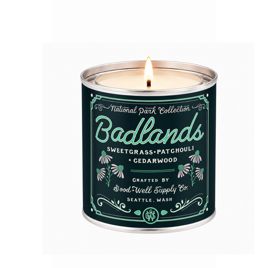 Badlands National Park Candle